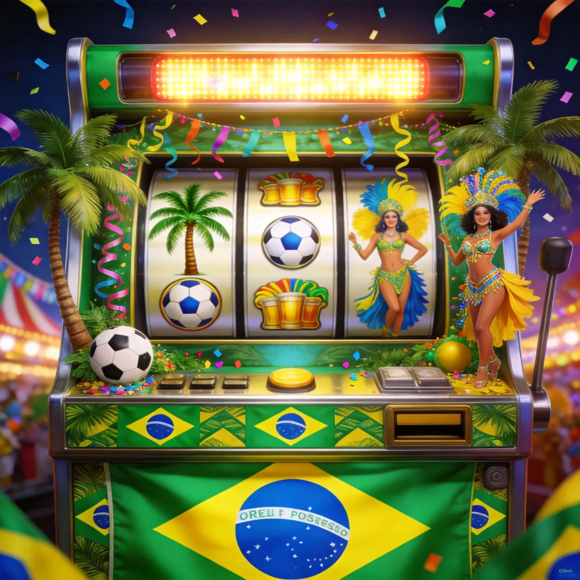 Streaming 4K no cassino ao vivo da 62bet