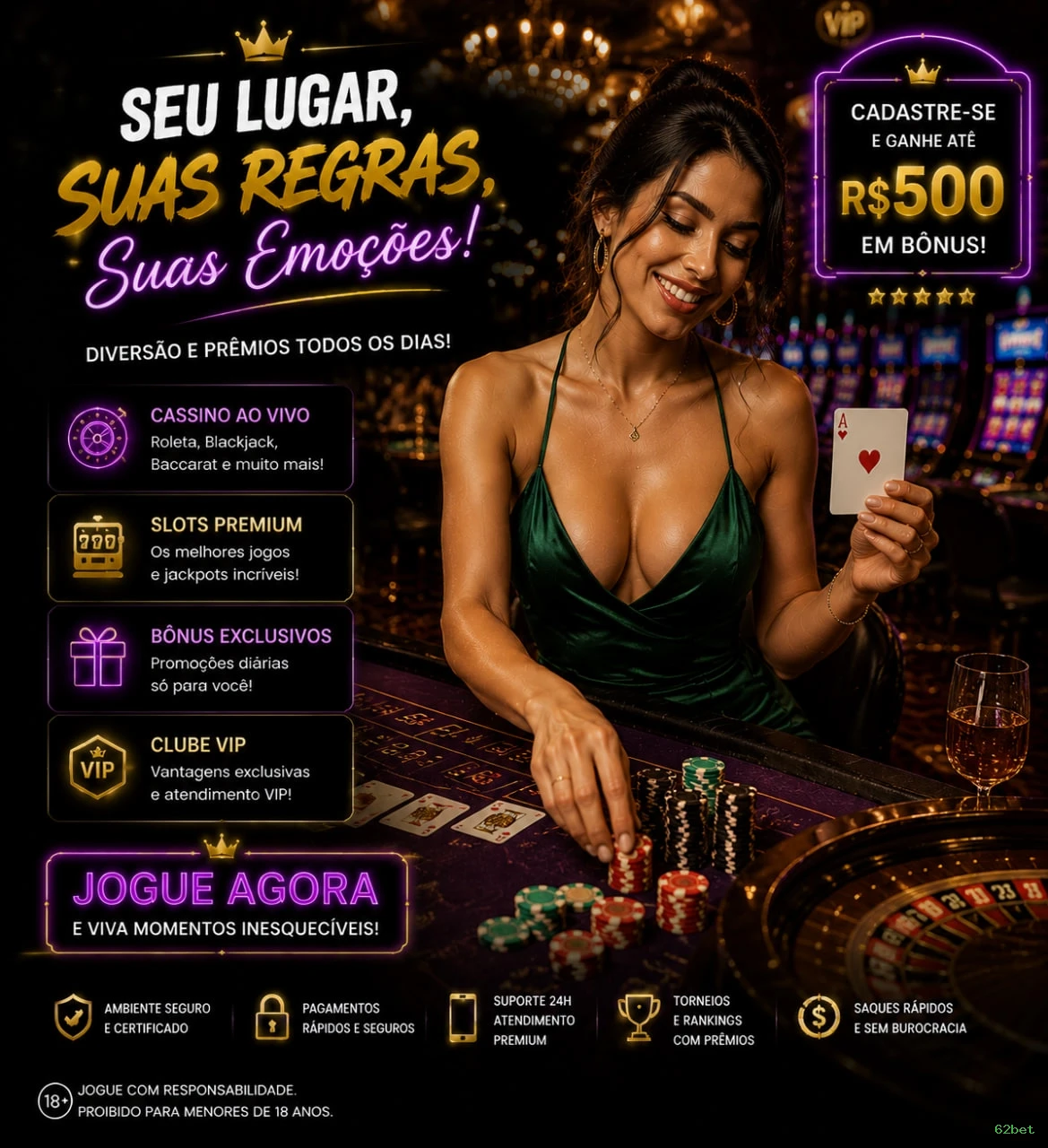 Promoções exclusivas no Facebook